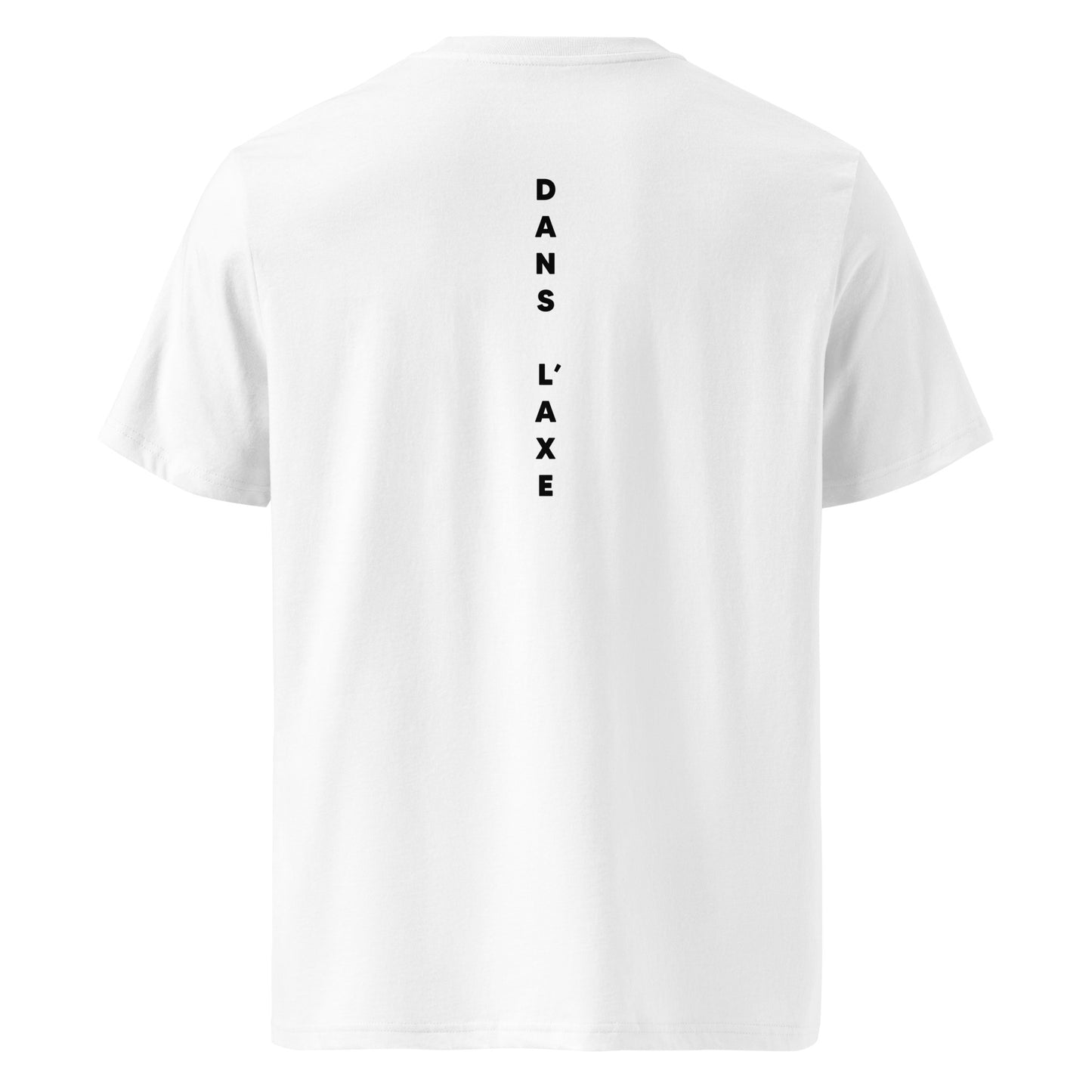 T-shirt - "Dans l' axe" - Blanc